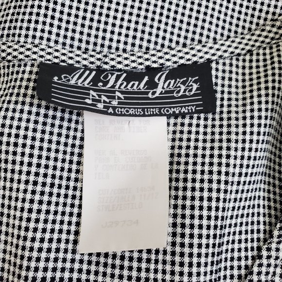 HELD Vintage 90's Black Gingham Maxi Dress - Picture 6 of 10